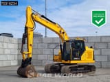 2021 JCB 140X LC crawler excavator side view