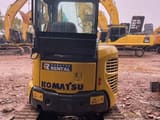 2018 Komatsu PC30 mini excavator rear view