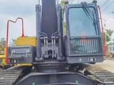 2016 Volvo EC290 crawler excavator, front view of the cab and upper structure