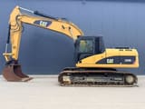 2007 Caterpillar 320DL paletli ekskavatör, yandan görünüm