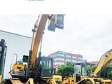 2019 XCMG XE490DK crawler excavator, front three-quarter view