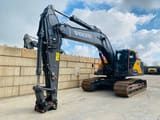 2023 Volvo EC300EL crawler excavator, front three-quarter view