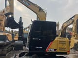 2025 Sany SY75C PRO crawler excavator, side profile view