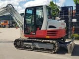 2017 Takeuchi TB290 mini excavator, side view