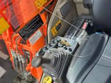 2025 Hitachi 135 crawler excavator interior cab view
