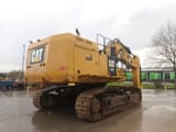 2019 Caterpillar 374F crawler excavator, rear three-quarter view