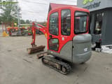 2011 Bobcat E14 mini excavator, rear three-quarter view