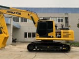 2021 Komatsu PC210LC crawler excavator, side view
