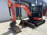 2022 Kubota U50-5 mini excavator, side view