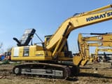 2023 Komatsu PC200 crawler excavator, side view
