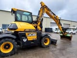 2020 JCB 110W wheel excavator, side view