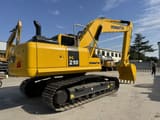 2023 Komatsu PC210-8 crawler excavator, rear three-quarter view