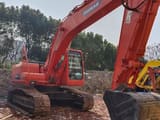 2018 Doosan DH225LC-7 crawler excavator, side view