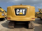 2018 Caterpillar 320-07A crawler excavator, rear view