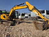 2013 JCB JS130LC crawler excavator, side view