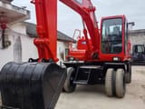 Doosan 150W-7 Wheel Excavator, front three-quarter view