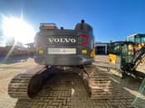 2019 Volvo ECR235EL crawler excavator, rear view
