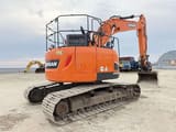 2015 Doosan DX235LCR-5 crawler excavator, rear three-quarter view