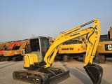 2022 Yanmar VIO55 mini excavator, side view