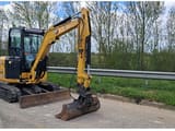 2022 Caterpillar 303.5 crawler excavator, side view
