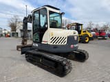 2014 Terex TC75 crawler excavator, front three-quarter view