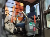 2021 Hitachi ZX210 crawler excavator interior view