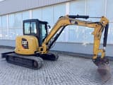 2016 Caterpillar 305E mini excavator side view