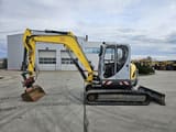 2015 Wacker Neuson 75Z3 crawler excavator, side profile view