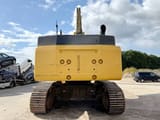 2009 Caterpillar 345C crawler excavator, rear view