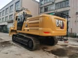 2022 Caterpillar 336GC crawler excavator, rear three-quarter view
