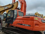 2018 Doosan DX225LC crawler excavator, side view
