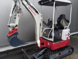 2017 Takeuchi TB215R mini excavator, side view