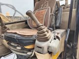 2015 Caterpillar 312B excavator interior cab view
