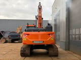2022 Doosan DX225LC-7 crawler excavator, rear view