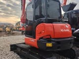Kubota KX165 mini excavator, rear three-quarter view