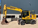 2022 Komatsu PW180 wheel excavator side view