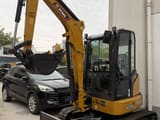 2026 XCMG XE35U crawler excavator, front three-quarter view