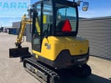2018 Yanmar SV26 mini excavator, rear three-quarter view