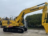 2023 Komatsu PC210-8 crawler excavator, side profile view
