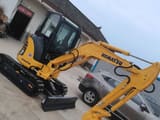 2024 Komatsu PC35 mini excavator, side view