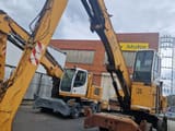 2002 Liebherr A924C material handler, front three-quarter view