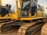 2023 Komatsu PC450-8 crawler excavator, front three-quarter view