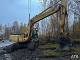 2000 Komatsu PC240LC crawler excavator, side view