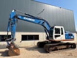 2009 Hyundai R210LC-7A crawler excavator, side view