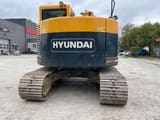 2015 Hyundai R125LCRD-9A crawler excavator, rear view