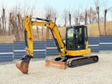 2019 Caterpillar 305.5E mini excavator, side view
