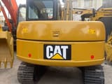 2020 Caterpillar 307D mini excavator rear view