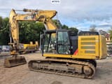 2012 Caterpillar 324E crawler excavator, side view