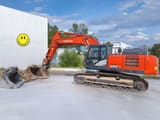 2016 Hitachi Zaxis 300LCN crawler excavator side view