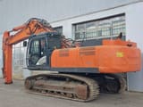 2014 Hitachi KMC350-5 demolition excavator, side view